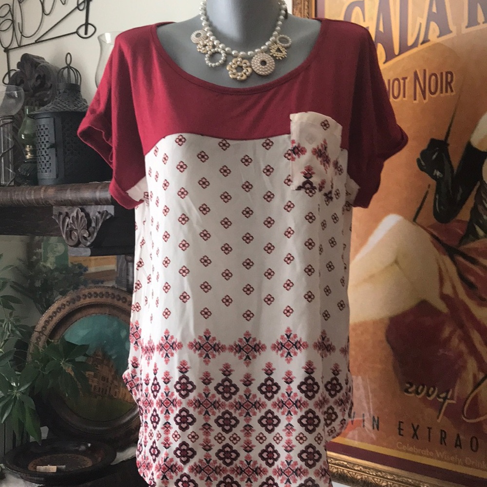 Boho style shirt